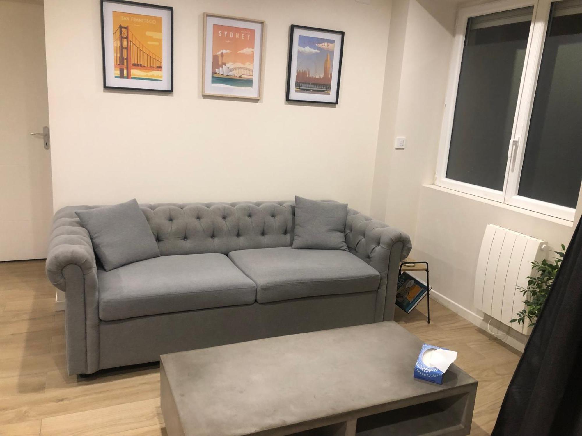 Appartement T2 Spacieux Et Equipe Mions Luaran gambar