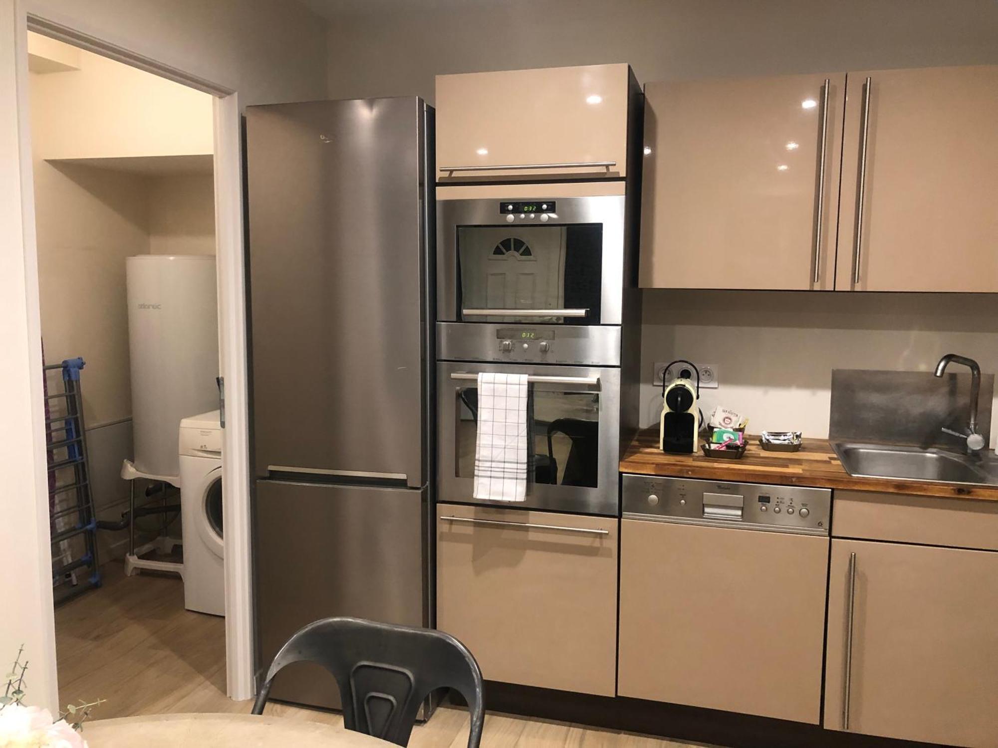 Appartement T2 Spacieux Et Equipe Mions Luaran gambar
